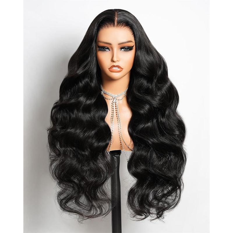 Pull & Go 13x6 13x4 Full Frontal Body Wave Glueless Lace Front Human Hair Wigs Pre-Everything