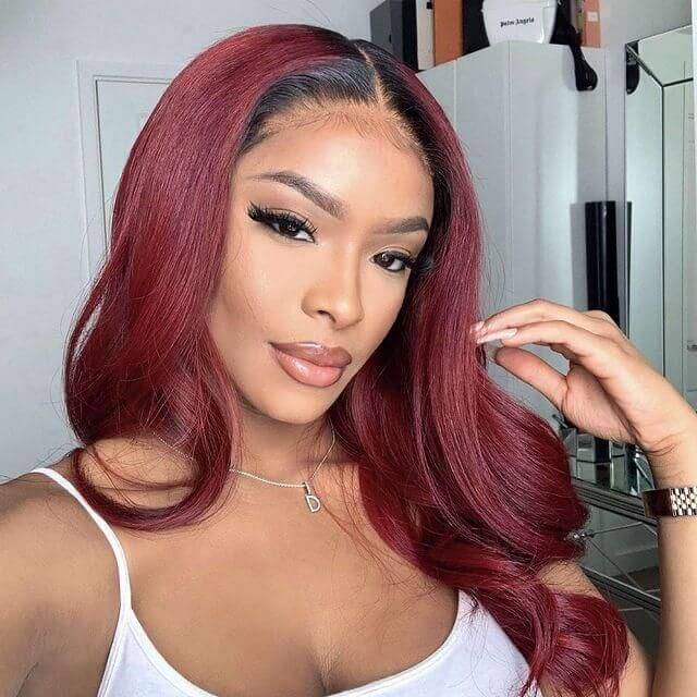 Wear Go Body / Straight Lace Wig with Pre Plucked Hairline Pre Cut 5x5 Lace Glueless Wigs