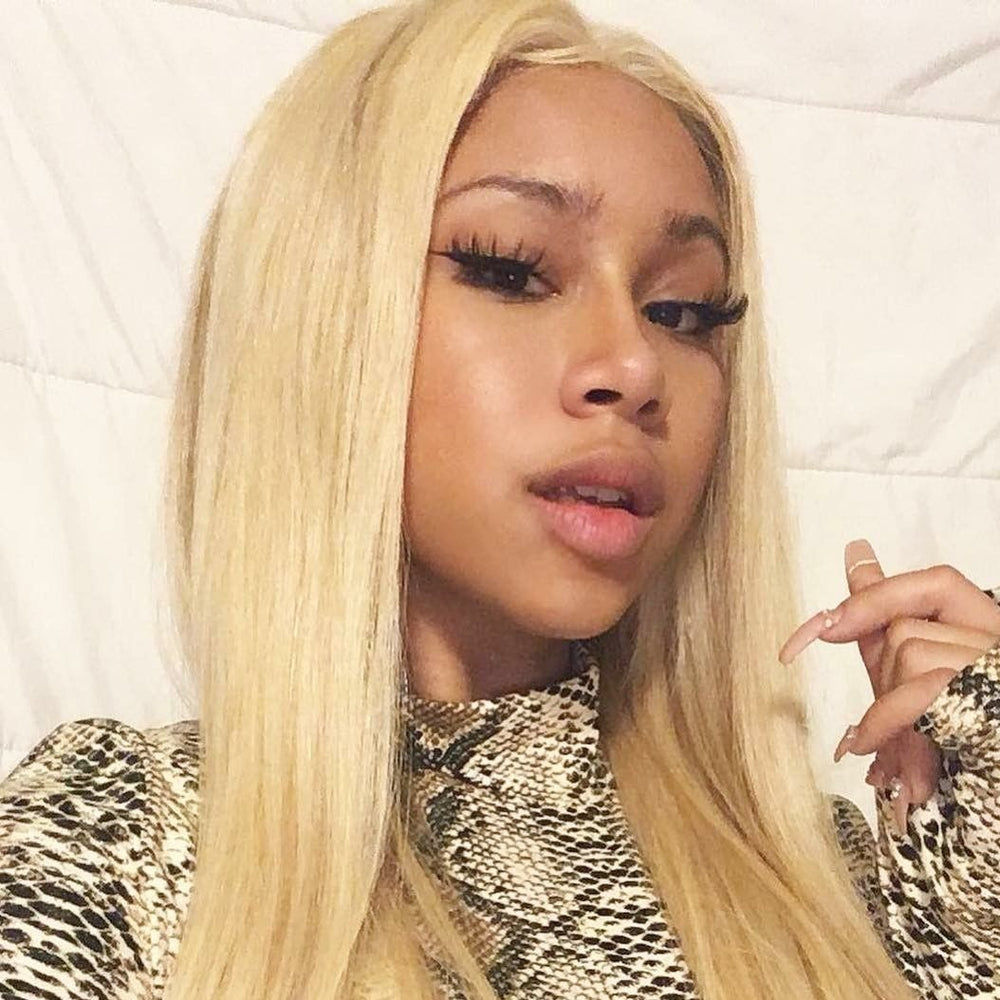 Brazilian Straight Hair 10A Grade Remy 100% Human Hair 1 Bundle Deal 613# Color Bling Hair - Bling Hair