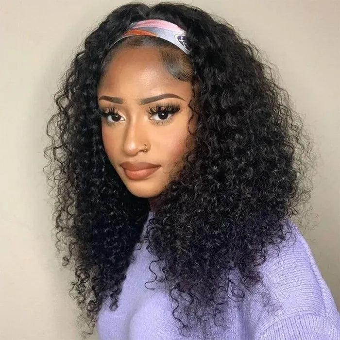 Buy One Get One Free Headband Curly Wig 