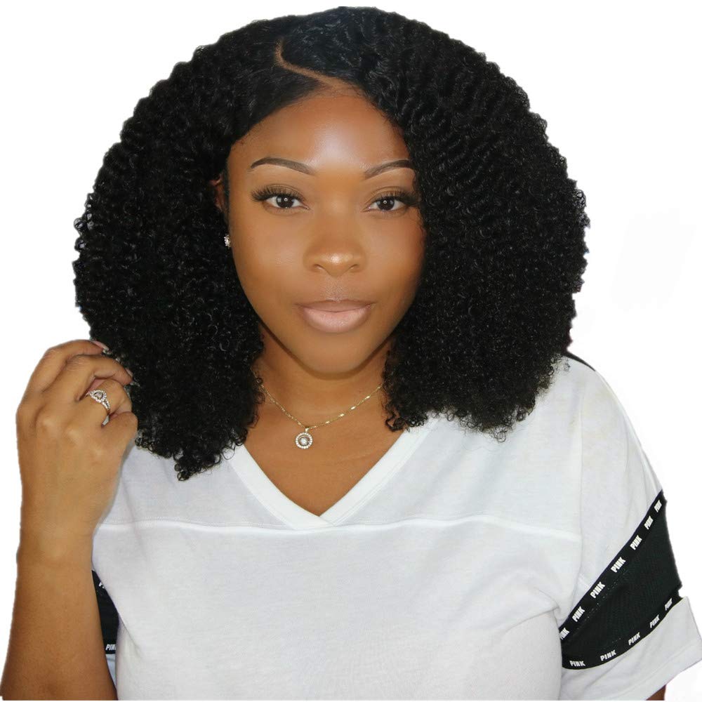 Afro Kinky Curly 10A Grade 100% Virgin Human Hair 1 Bundle Deal Nature Color Bling Hair