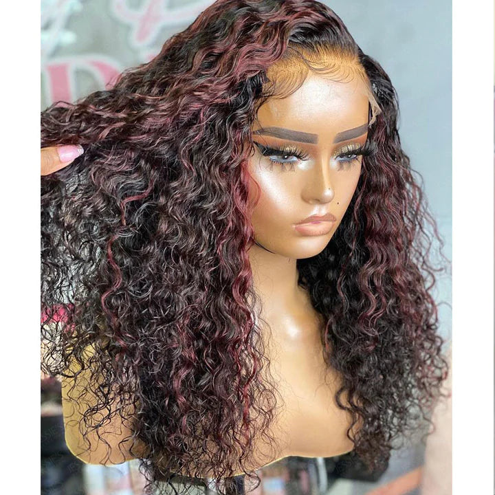 highlight 99J wig water wave