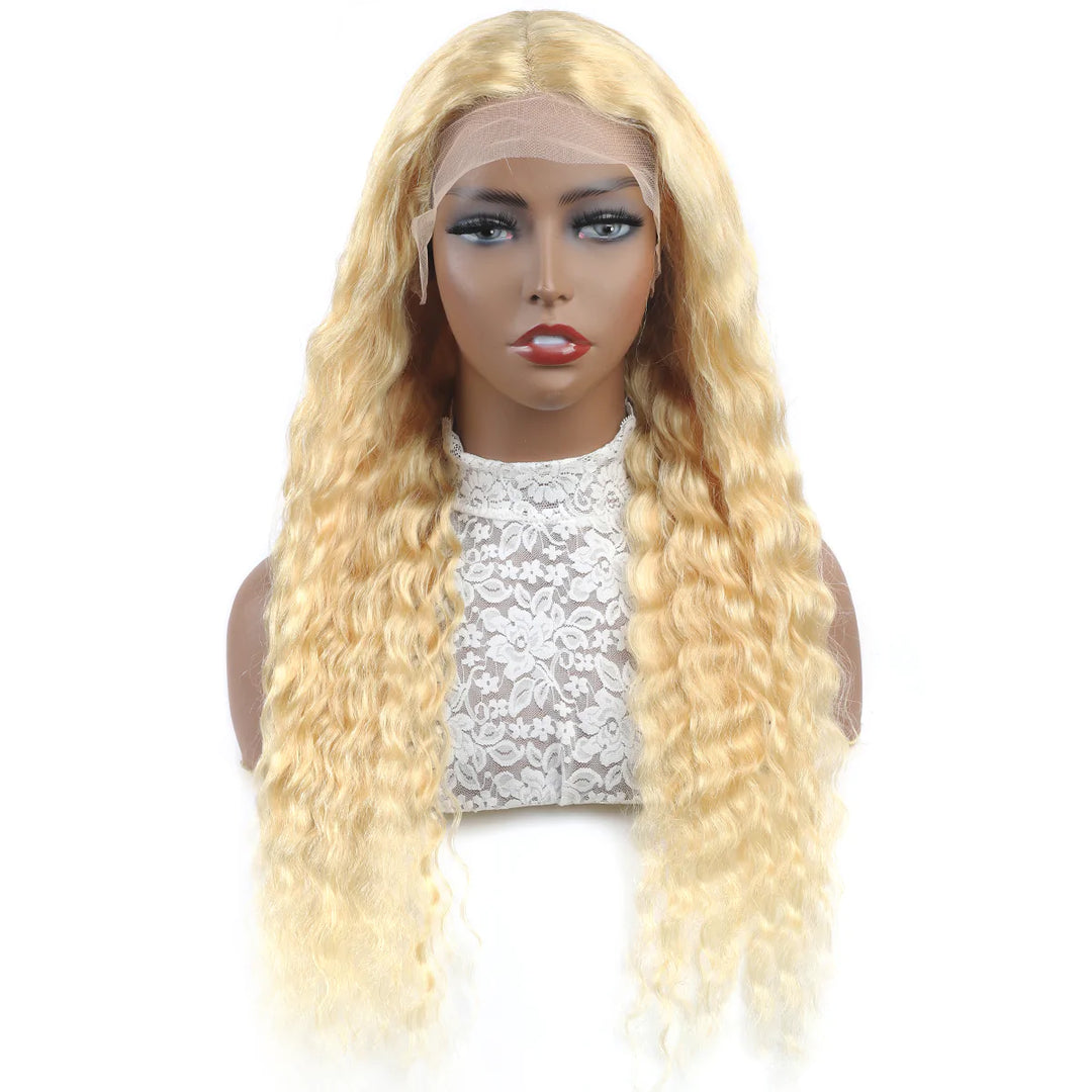 613 Loose Deep Wave HD Transparent Lace Part Human Hair Wigs