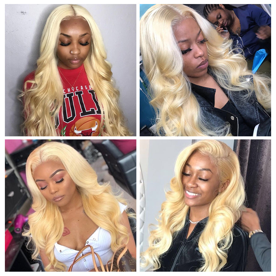 Brazilian Body Wave 10A Grade Remy 100% Human Hair 1 Bundle Deal 613# Color Bling Hair - Bling Hair