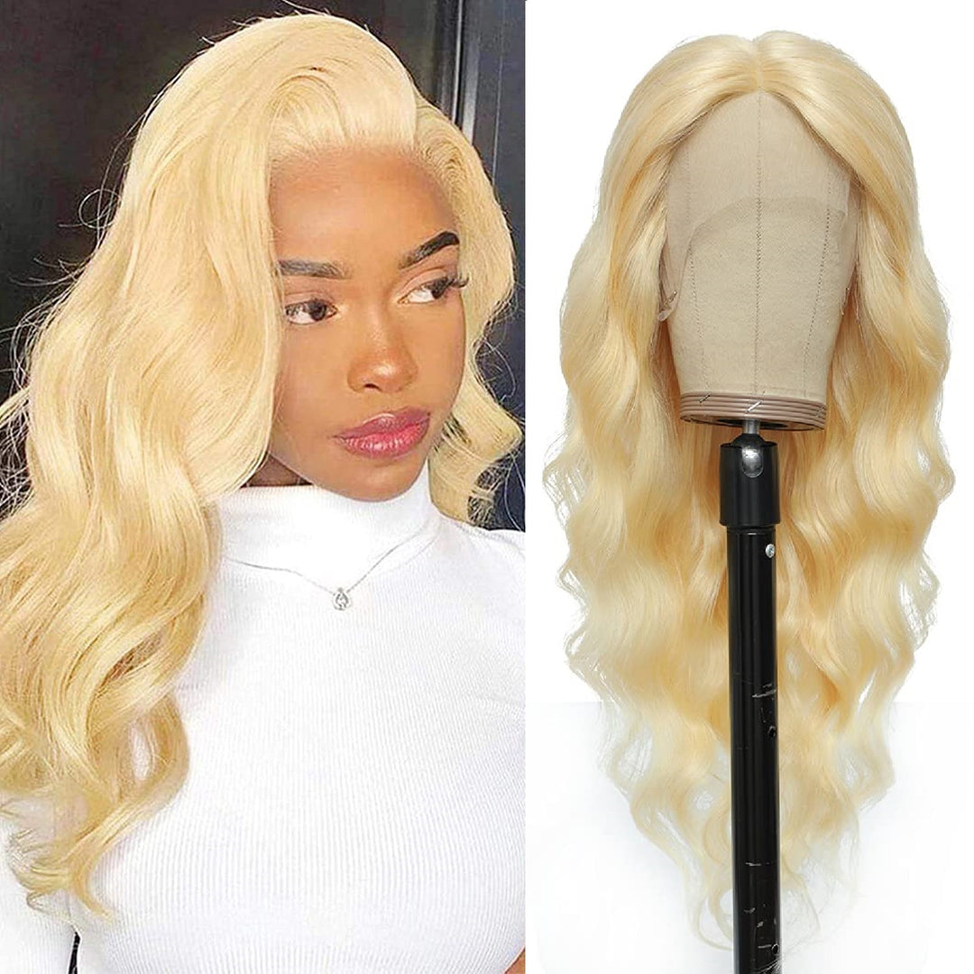 Blinghair 613 Blonde Body Wave 13x4 4x4 Transparent Lace Wigs 100% Virgin Human Hair Wigs