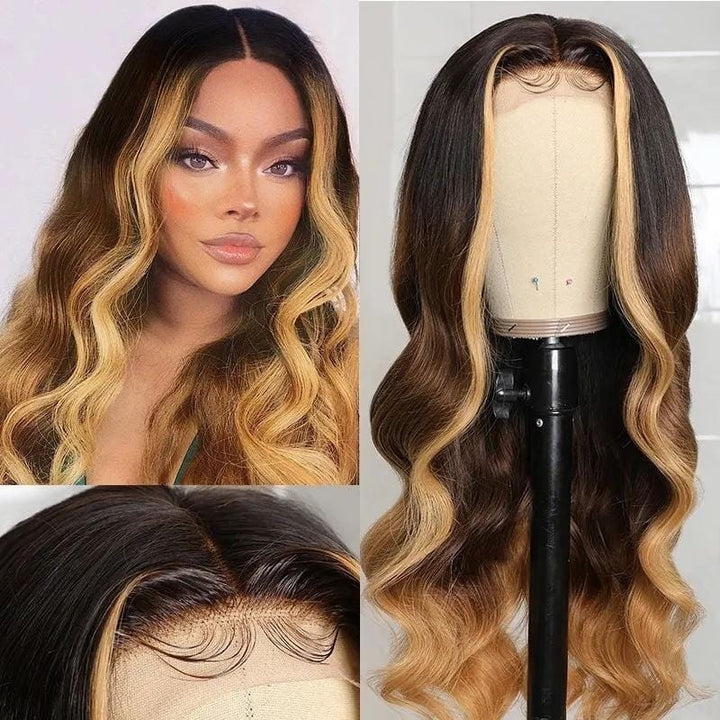 gorgeous highlight lace wig glueless wig 