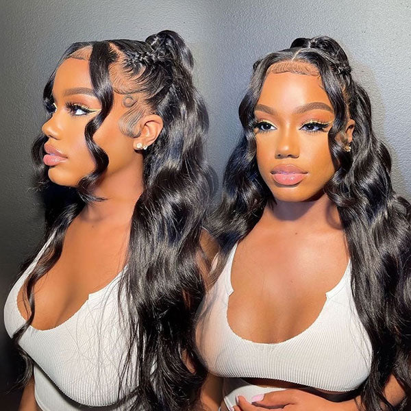 13x4 Crystal Up Grade HD Lace Frontal Body Wave Wig