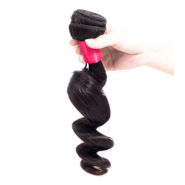 Loose Wave 4 Bundles Brazilian Hair Weave Bundles 100% Remy Human Hair Extension Bling Hair - Bling Hair