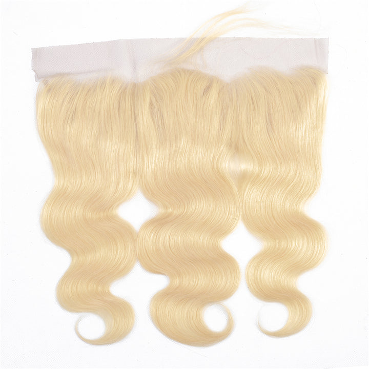 Body Wave Human Hair Closure 13*4 Lace Closure 613 blonde bling hair - Bling Hair