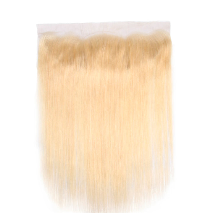 Straight Human Hair Closure 13*4 Lace Closure 613 blonde bling hair - Bling Hair