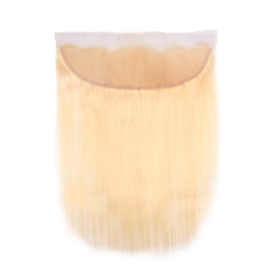 Straight Human Hair Closure 13*4 Lace Closure 613 blonde bling hair - Bling Hair