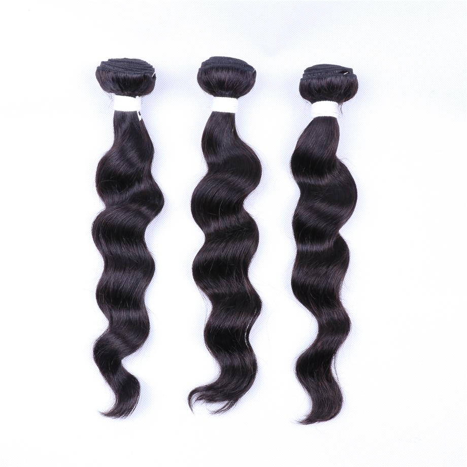 Indian Loose Deep Bundles With 4×4 Closure 10A Grade 100% Human Remy Hair Bling Hair - Bling Hair
