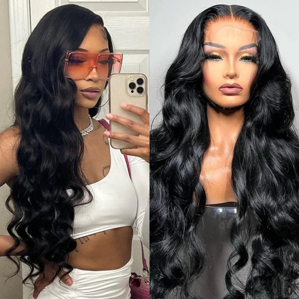 30 Inch 5x5 Lace Closure Wig Body Wave Human Hair Wigs