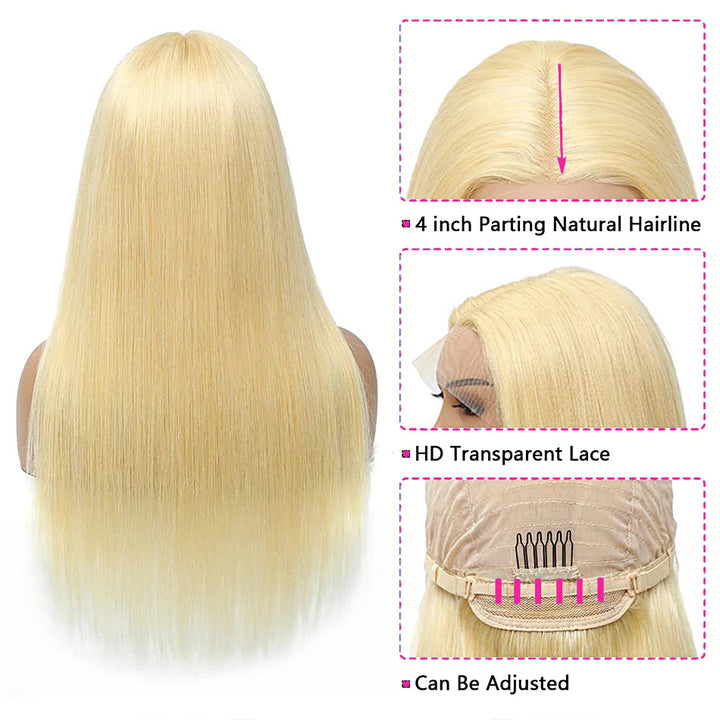 Christmas #613 Lace Frontal Wig 18 inch =159$ Straight Wig Limit Sale