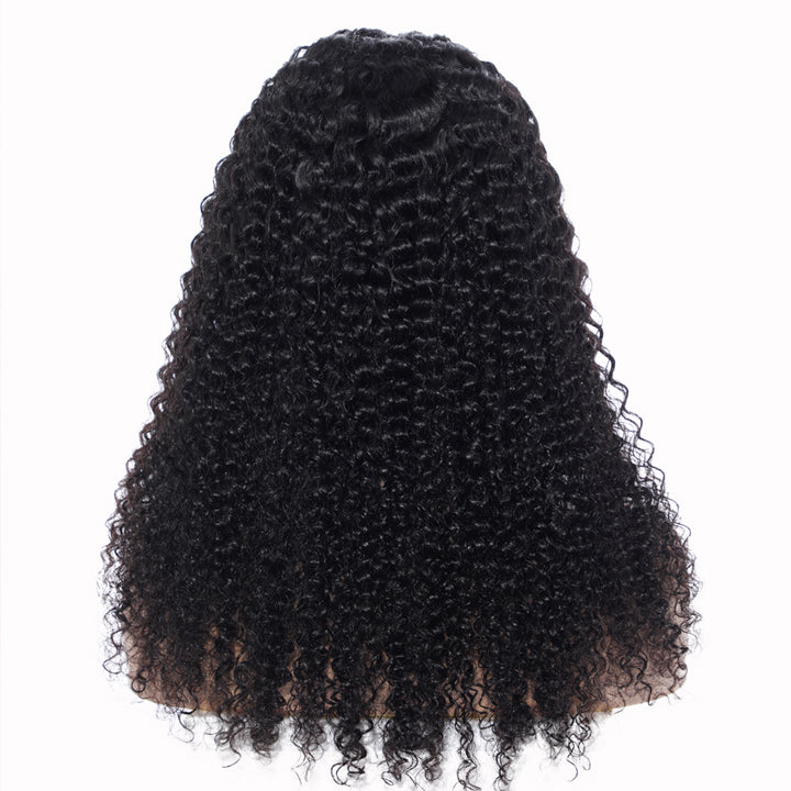 Super Sale Omber Color Kinky Curly Headband Wigs Glueless Virgin  Hair Wigs