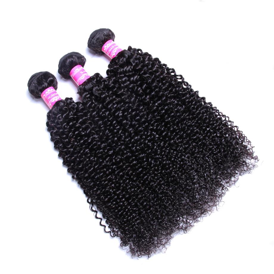 Indian Kinky Curly Hair Bundles With 4×4 Closure 10A Grade 100% Human Remy Hair Bling Hair - Bling Hair