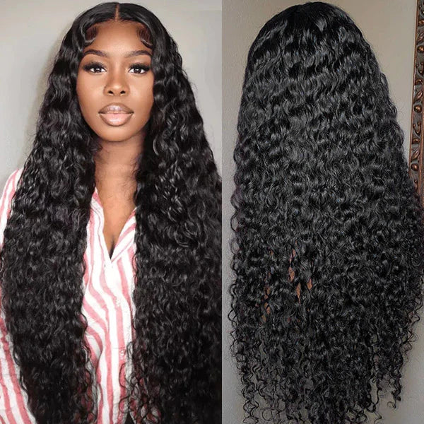 Blinghair 40Inch  Deep Curly HD Lace Front Wigs